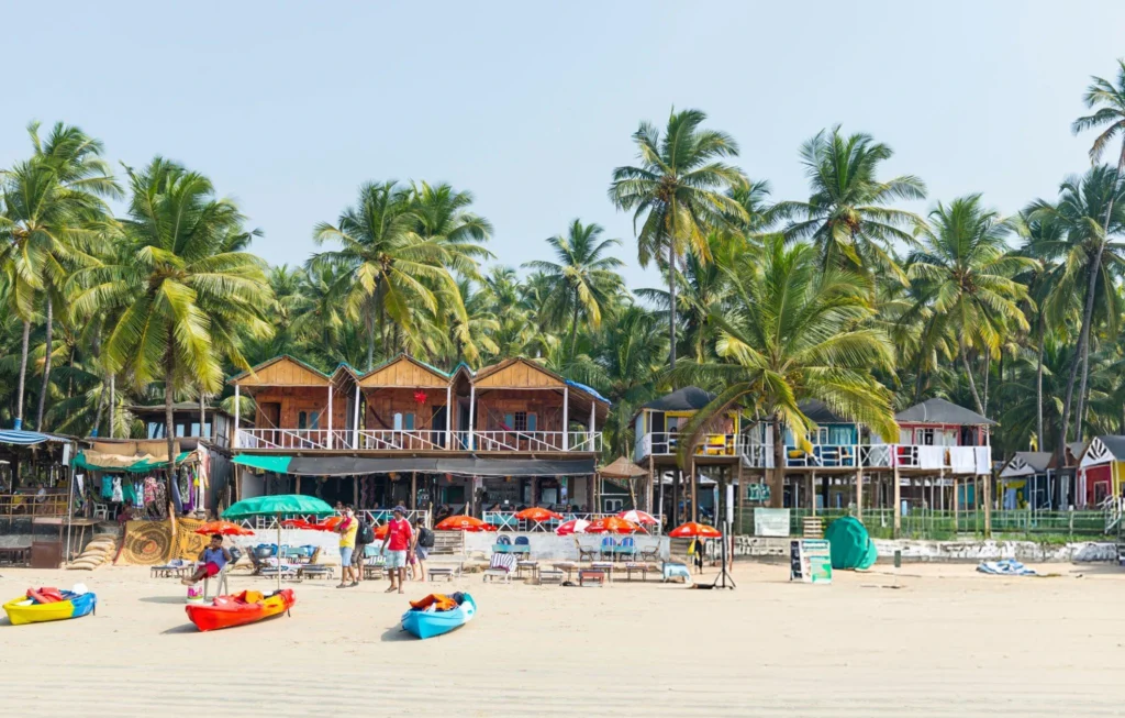 Baga Beach in Goa – A must-visit place in India during February 2025.