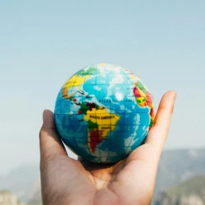 Traveler exploring beautiful destinations around the world