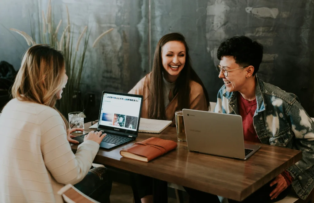 Student exploring different career opportunities through online jobs
